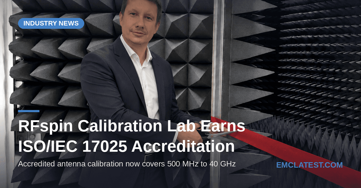 RF spin lab accredited
