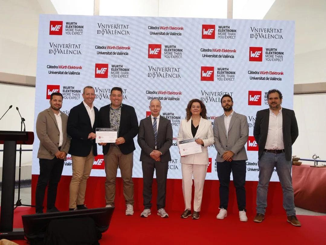 Wurth Elektronik and University of Valencia Representatives